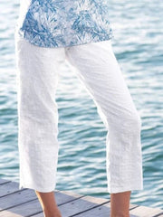 Casual Solid Comfortable Pants