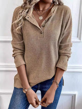 Minimalist Solid Color Casual Sweatshirt