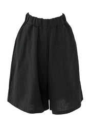 Cotton Plain Cotton Casual Straight Pants