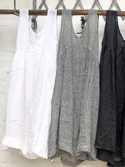 Solid Color Casual Loose Sleeveless Vest Top
