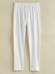 Simple Solid Color Casual Daily Legging