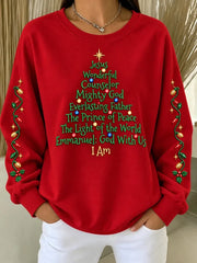 Casual Text Letters Crew Neck Long Sleeve Sweatshirt