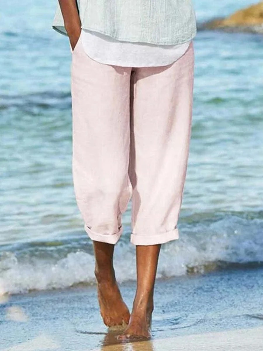 Women's Comfortable Cotton Casual Pants
