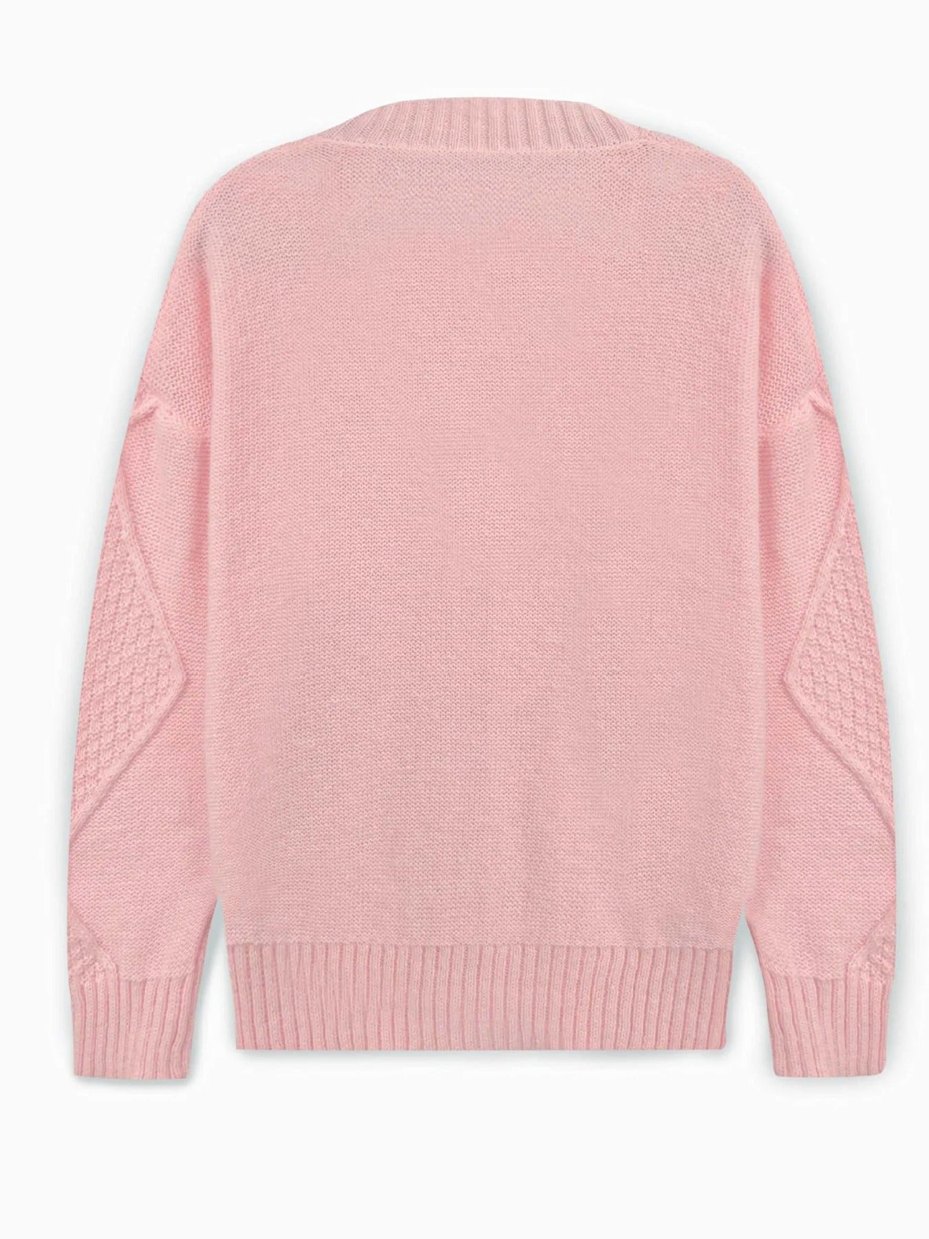 Casual Plain Warm Knitted Cardigan