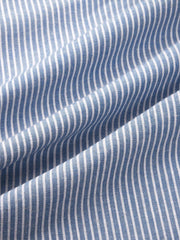 Casual Solid Color Striped Quarter Pants