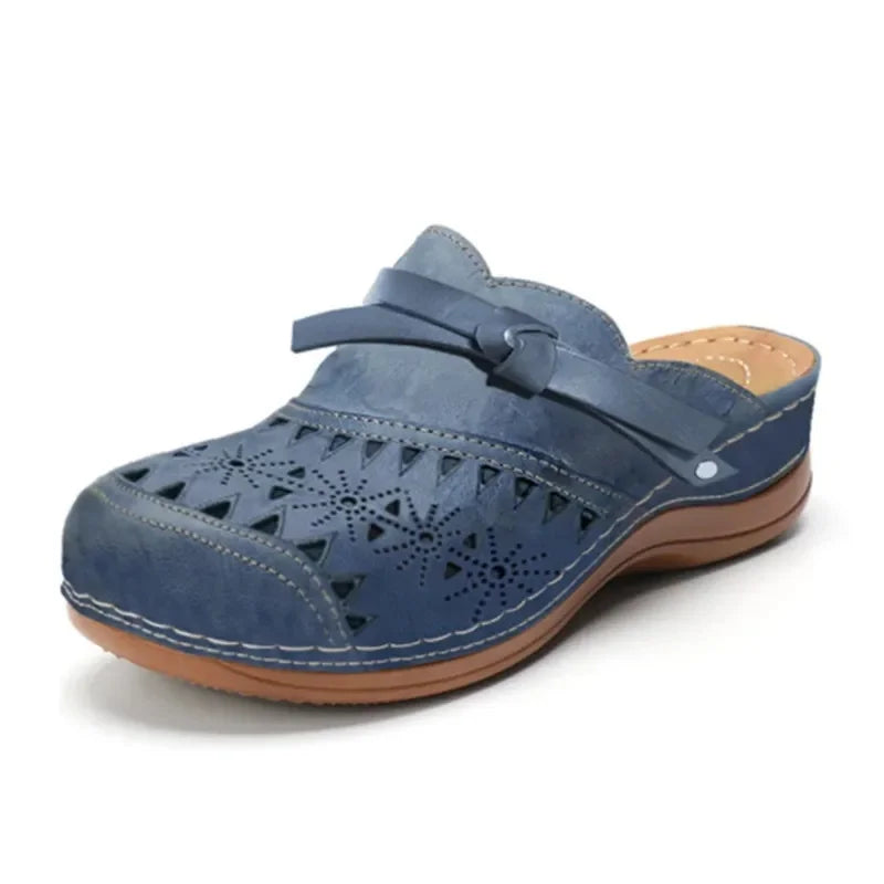 Women's Bowknot Wedge Sandals